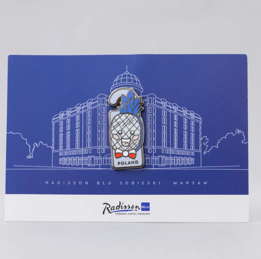 Radisson - unikalne miejsca, historyczne budynki i...Przypinka opracowana od Zera!