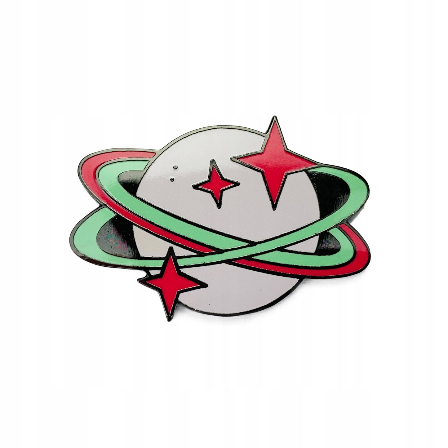 Planet mit Sternen - Sammlerpin