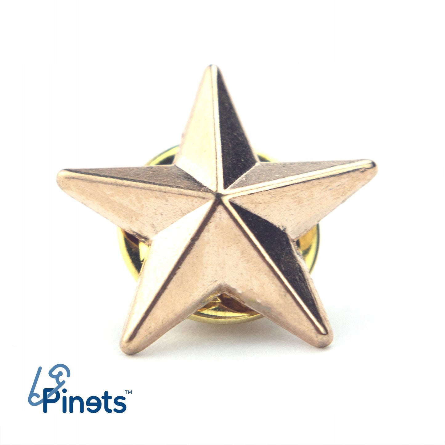 Anstecknadel mit goldenem Stern