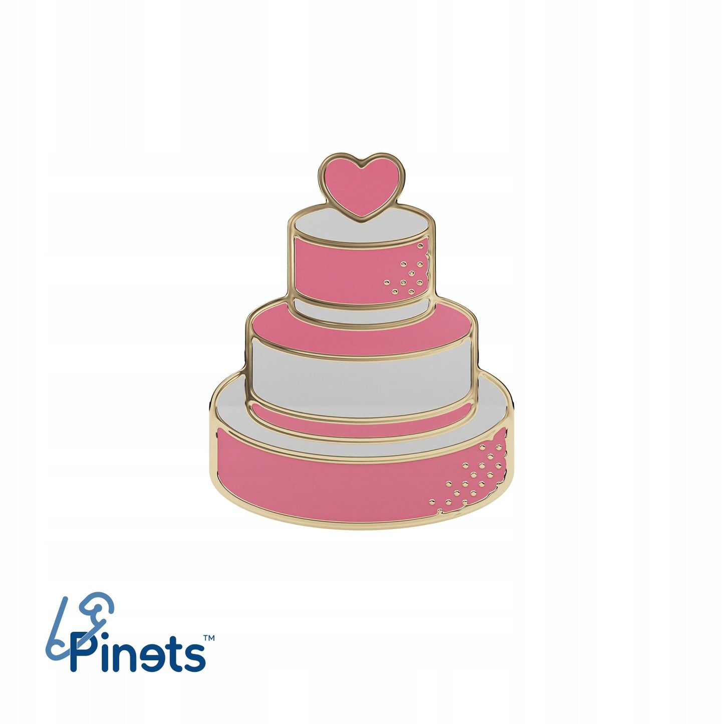Hochzeitsnadel - Hochzeitstorte - Hochzeitsgeschenk