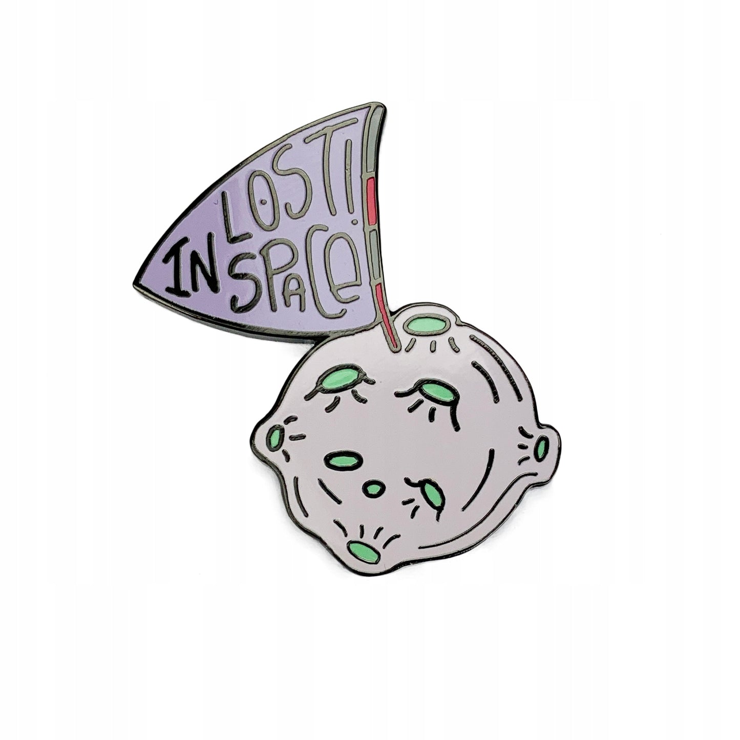 "Lost in Space" Meteorit - Sammlernadel