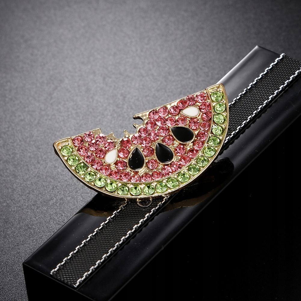 Wassermelonenbrosche mit Zirkonia