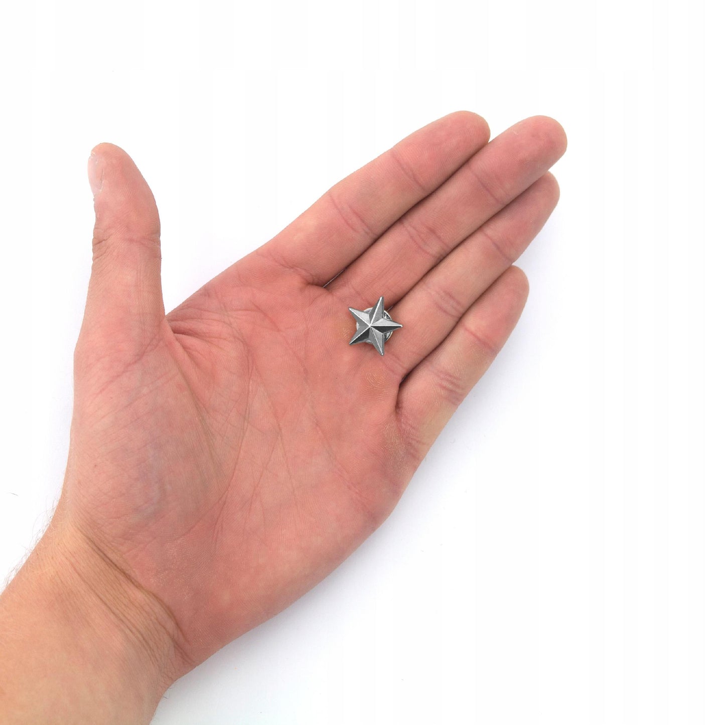 Silberner Stern-Anstecker