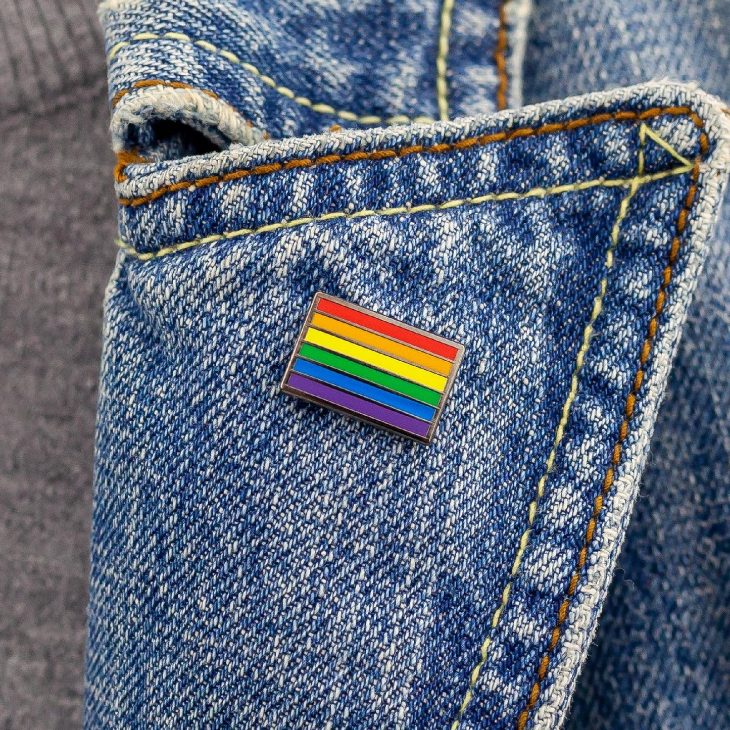 Regenbogen LGBT Flagge - Regenbogen Pin