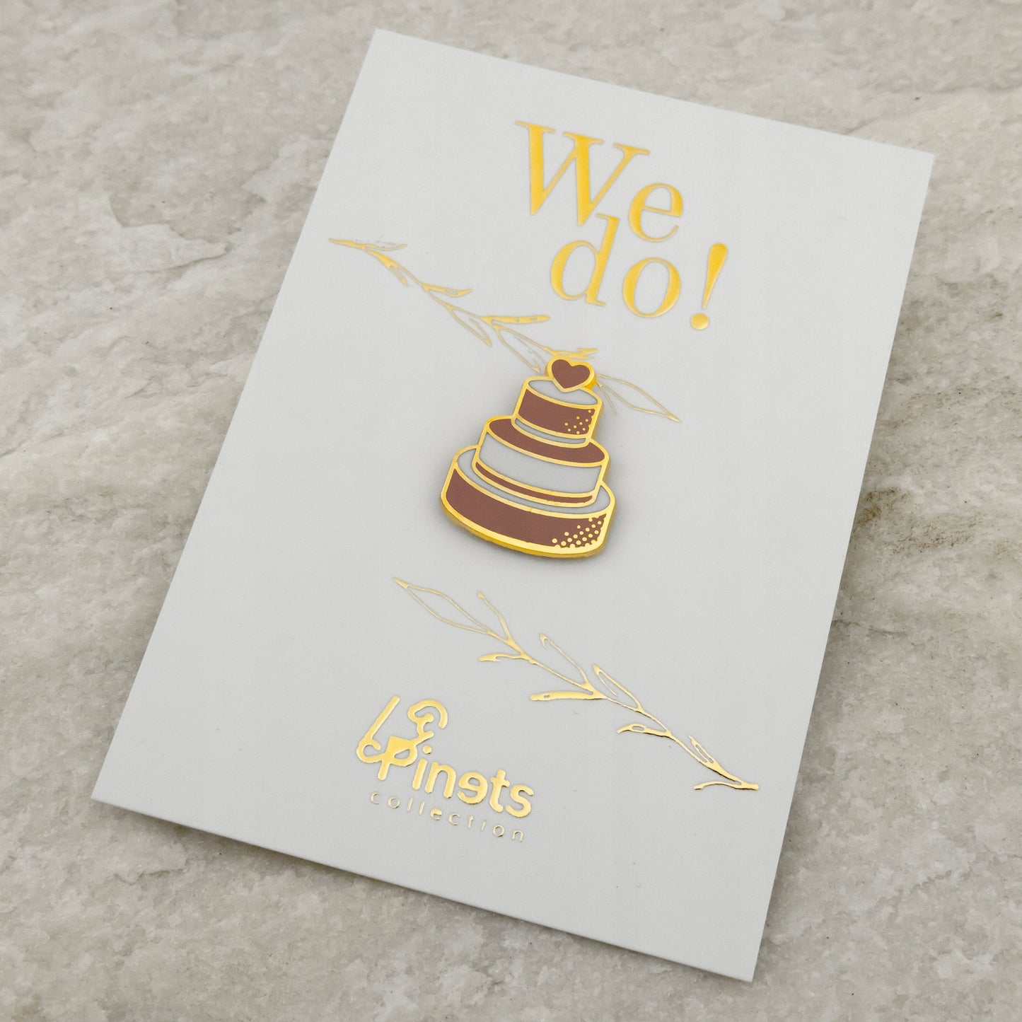 Hochzeitsnadel - Hochzeitstorte - Hochzeitsgeschenk