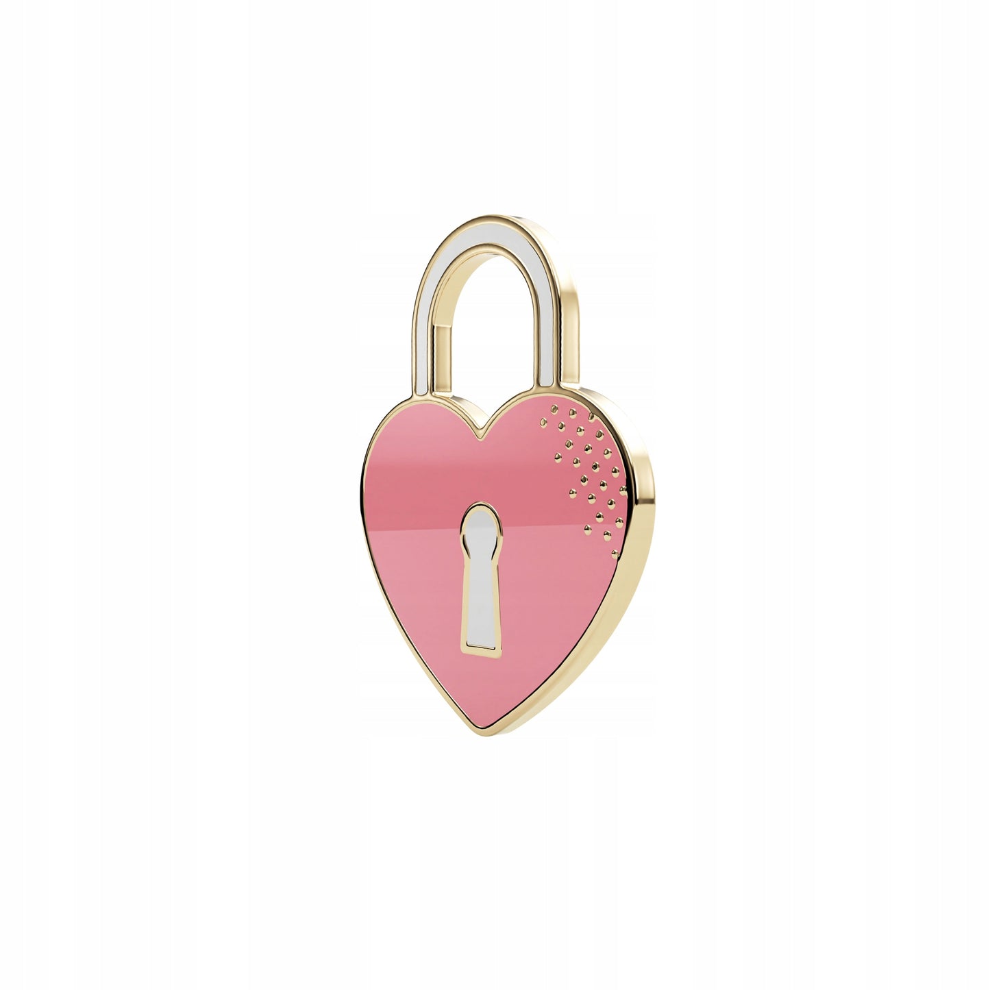 Hochzeitsnadel - rosa Vorhängeschloss - Hochzeitsgeschenk