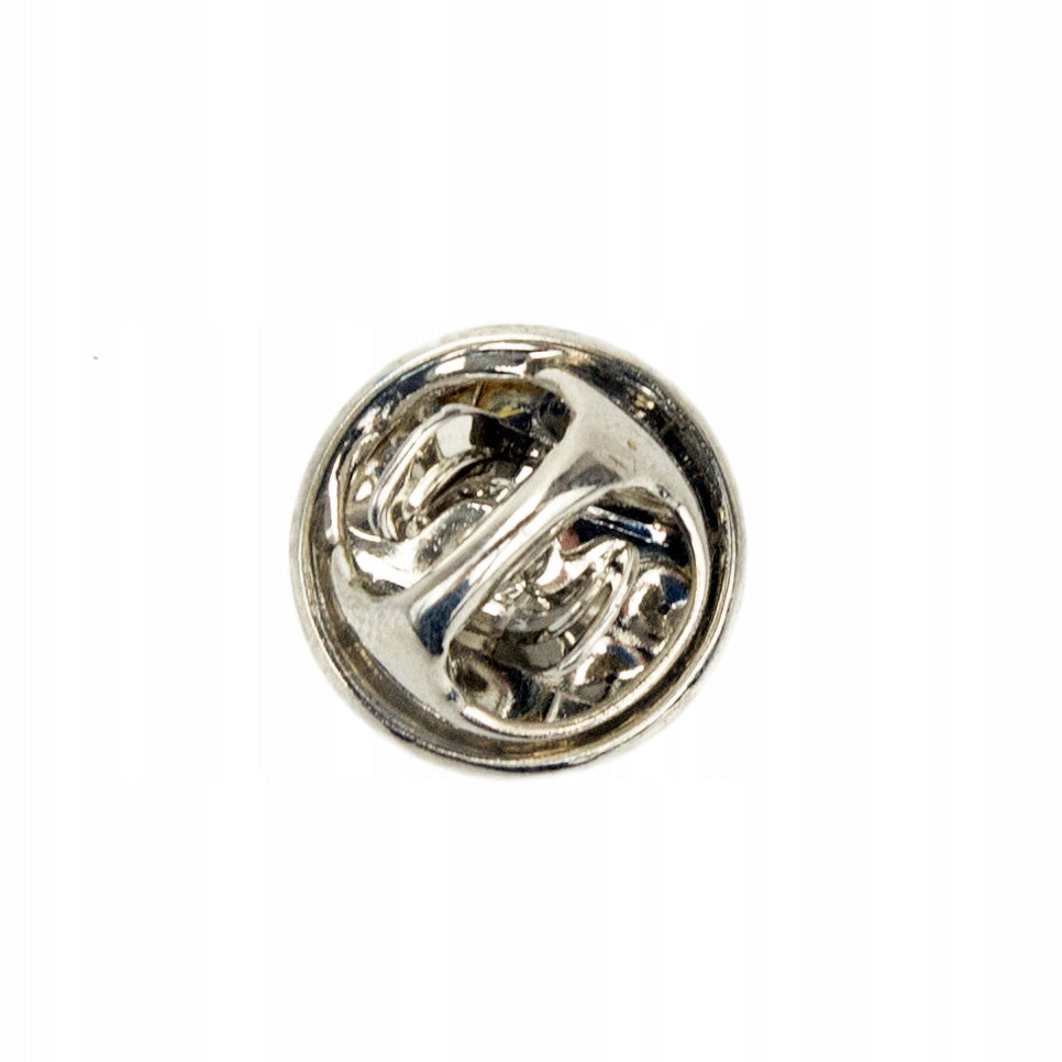 Silberner Schmetterlingsstiftverschluss - 5er-Set