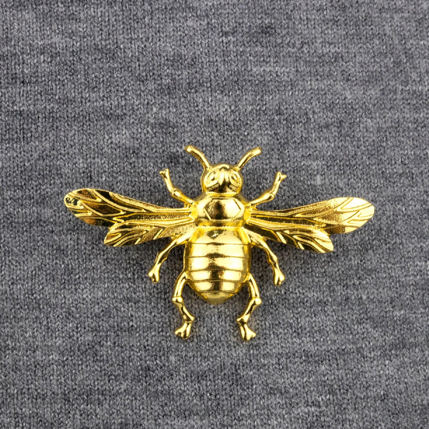 Goldene Biene - Insektenbrosche
