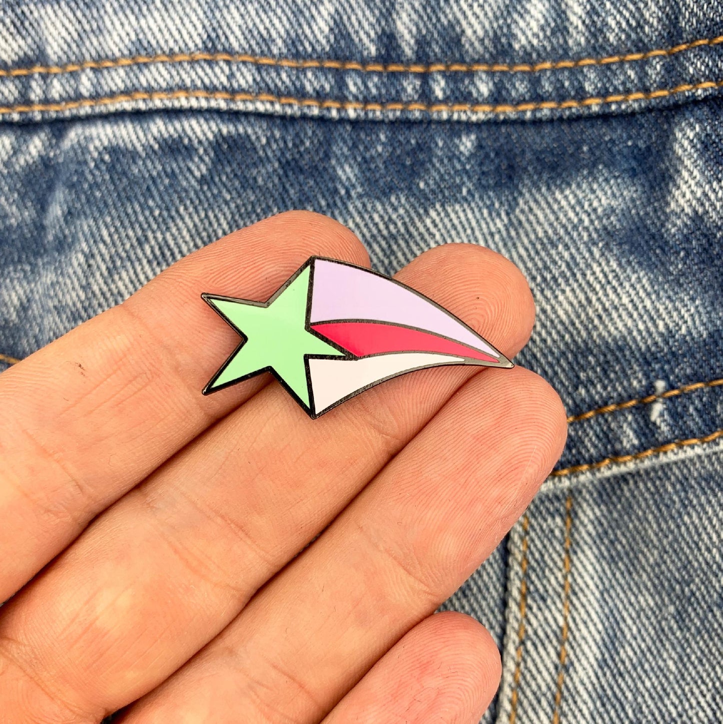 Space Star - Sammelpin