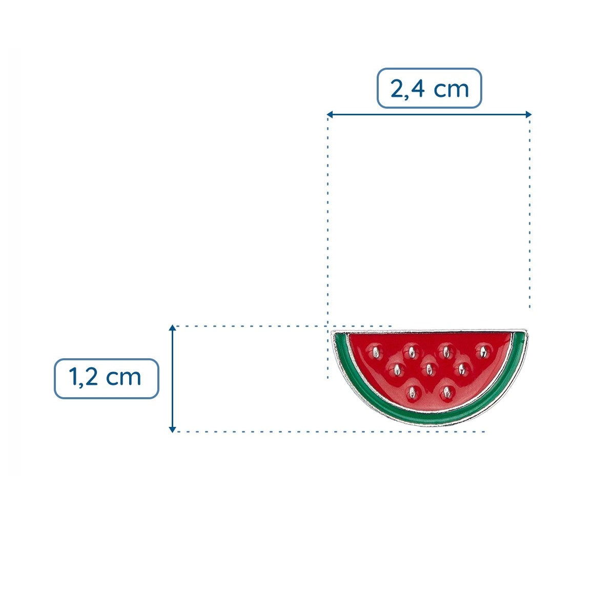 Wassermelonen-Fruchtabzeichen