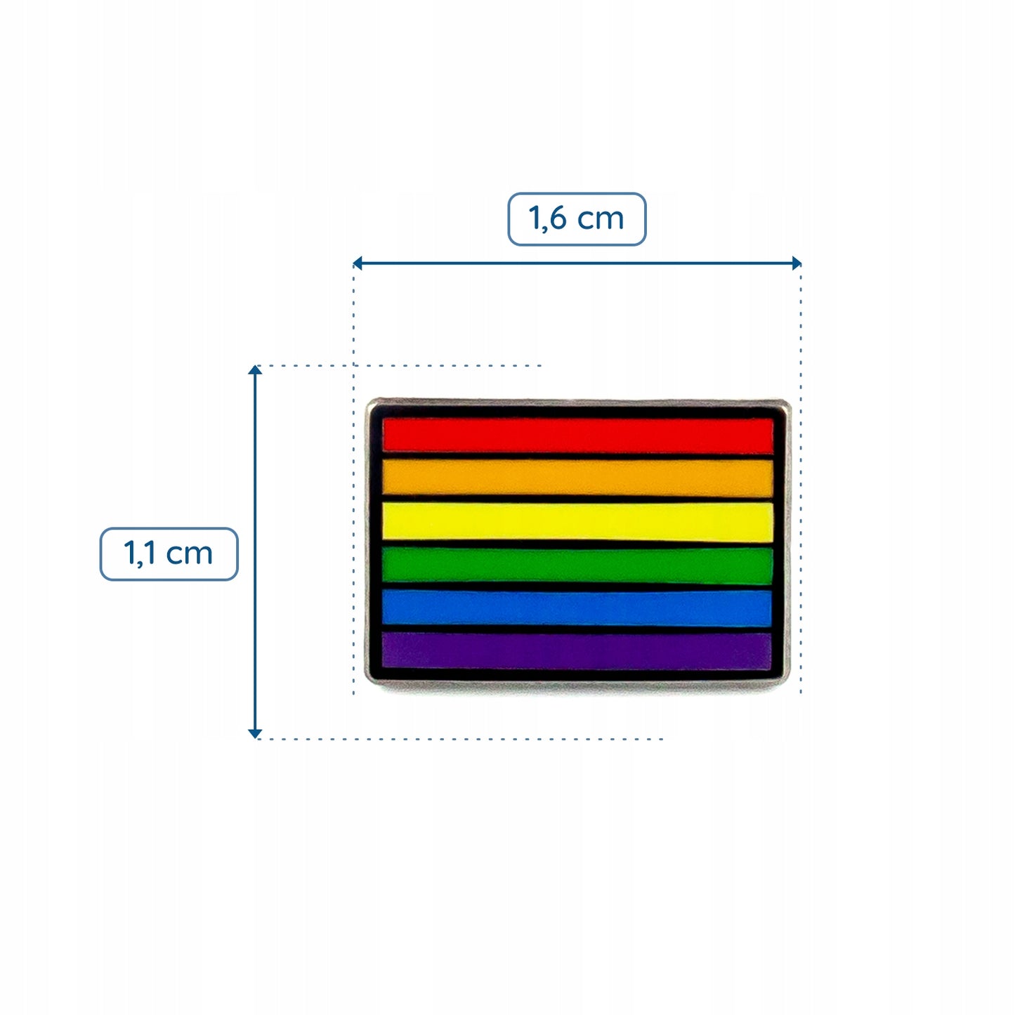 Regenbogen LGBT Flagge - Regenbogen Pin