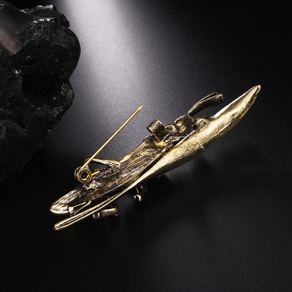 Heuschrecken-Insektenbrosche