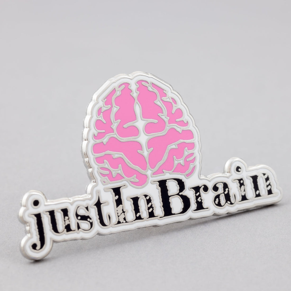 Przypinka dla JustInBrain