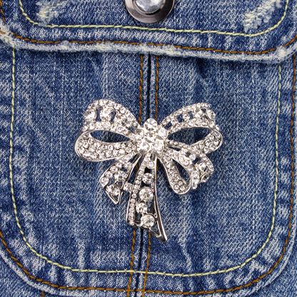 Kokarda Broszka z cyrkoniami - Pinets Polska