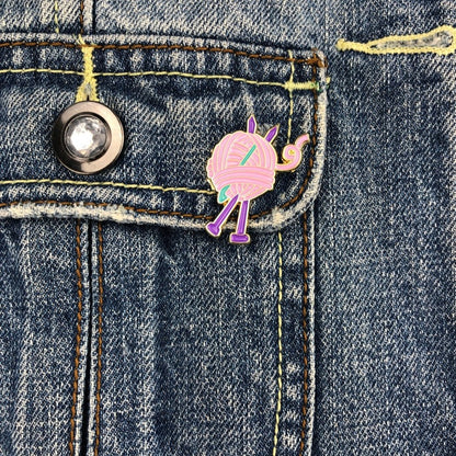Garn und Häkeln - DIY Pin