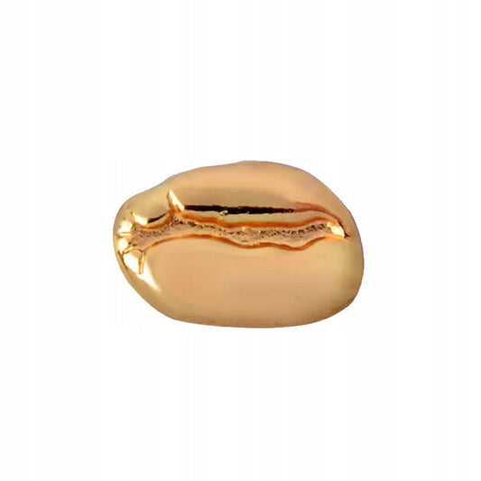 Kaffeebohnen-Goldnadel