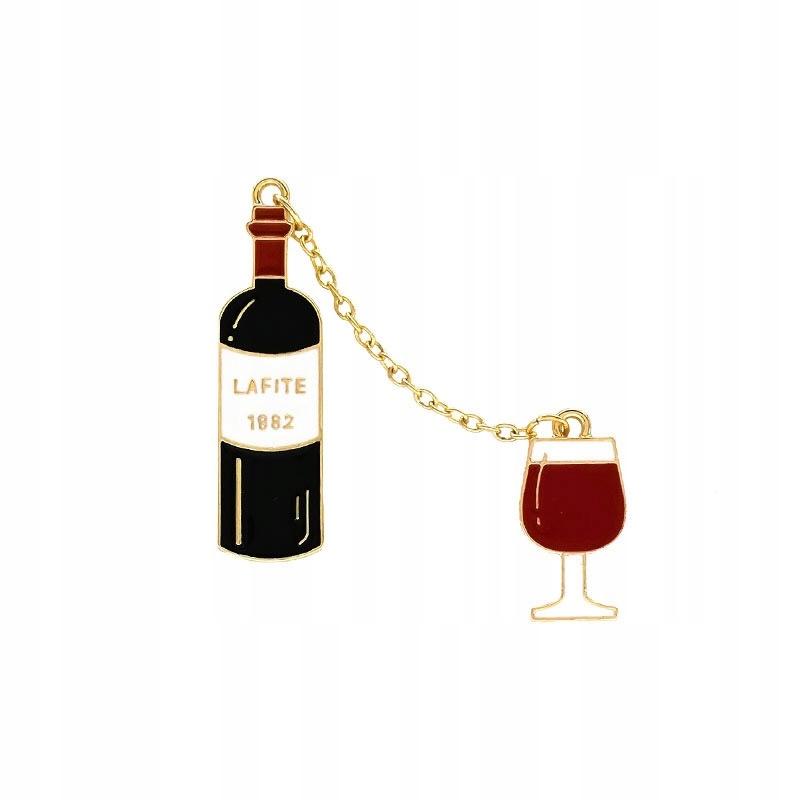 Wein mit einem Glasstift