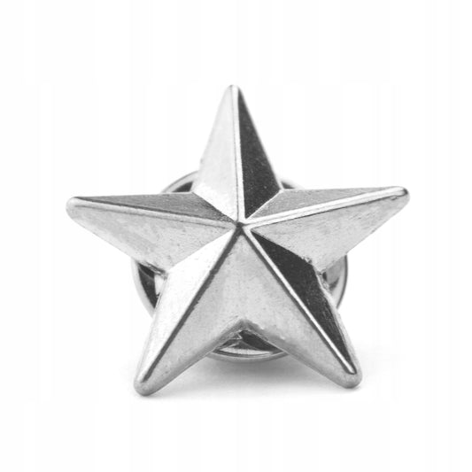 Silberner Stern-Anstecker
