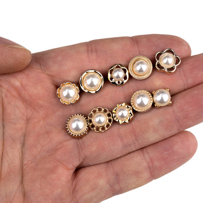 10er SET - PINS Perlennadeln