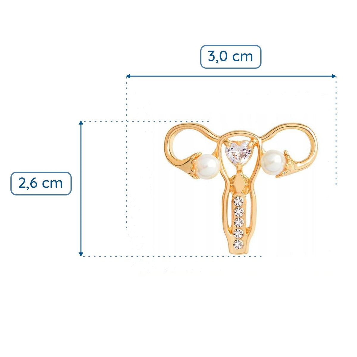 Gebärmutter Goldnadel