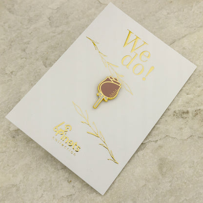 Hochzeitsnadel - rosa Rose - Hochzeitsgeschenk