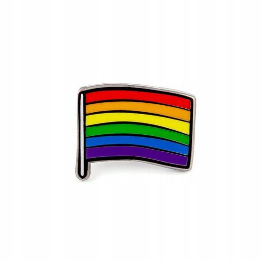 Regenbogenflagge – ein Pin für die LGBT-Community